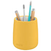 thumb-LEITZ Stiftehalter Cosy gelb Keramik 8,7 x 8,7 x 10,8 cm