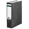 thumb-LEITZ 1080 Ordner schwarz marmoriert Karton 8,0 cm DIN A4