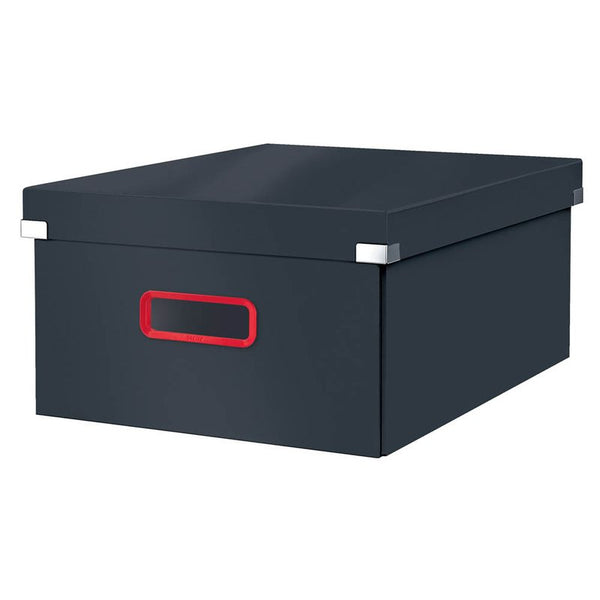 LEITZ Click & Store Cosy Aufbewahrungsbox 32,0 l grau 36,9 x 48,2 x 20,0 cm