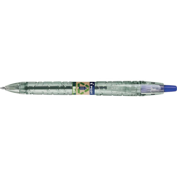 PILOT Kugelschreiber B2P „Bottle 2 Pen“ ECOBALL transparent, Schreibfarbe: blau, 1 St.