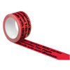 thumb-SUPRA Warnklebeband Bruchgefahr! Nicht werfen! rot/schwarz 50,0 mm x 66,0 m 1 Rolle