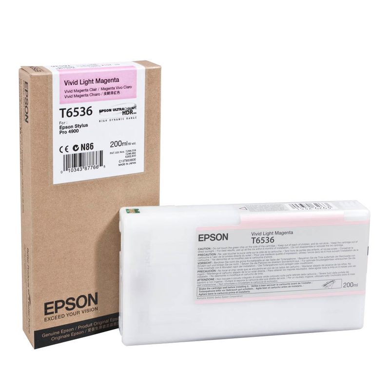 EPSON T6536  vivid light magenta Druckerpatrone