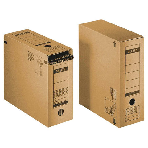 10 LEITZ Archivboxen braun 12,0 x 32,5 x 27,5 cm