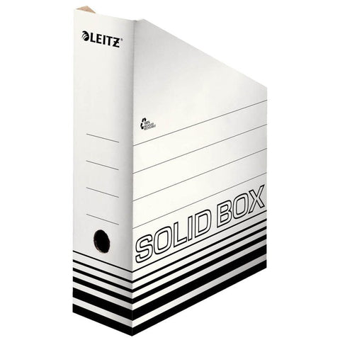 10 LEITZ Archiv-Stehsammler Solid weiß