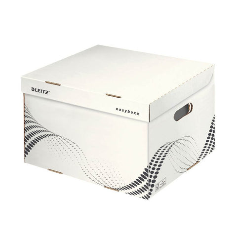 15 LEITZ Archivcontainer easyboxx weiß 43,3 x 36,4 x 26,3 cm