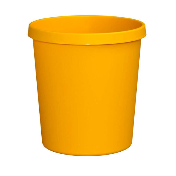 helit Papierkorb 18,0 l gelb