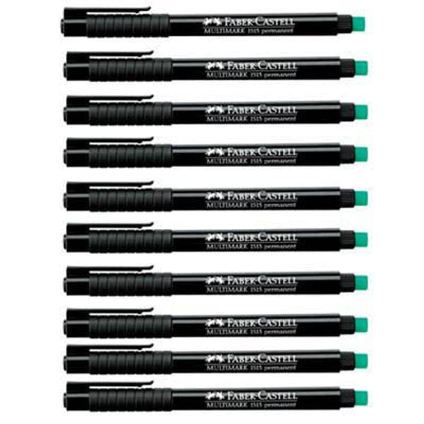 FABER-CASTELL MULTIMARK 1513 Folienstifte schwarz 0,6 mm permanent