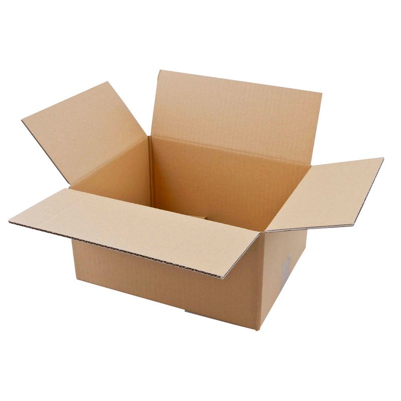 20 Nestler Wellpapp-Faltkartons 1-wellig braun 31,0 x 24,0 x 16,7 cm Außenmaß