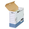 thumb-10 Bankers Box Archivboxen Bankers Box weiß/blau 10,8 x 26,5 x 32,7 cm