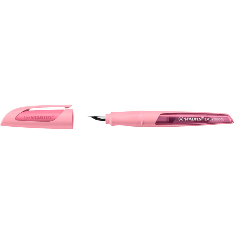 STABILO EASYbuddy Pastel Patronenfüller rosiges rouge M (mittel)