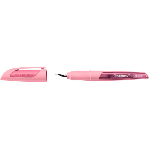 STABILO EASYbuddy Pastel Patronenfüller rosiges rouge M (mittel)