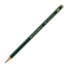 thumb-FABER-CASTELL 9000 Bleistifte H grün, 12 St.