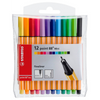 thumb-STABILO Point 88 Mini Fineliner farbsortiert 0,4 mm, 12 St.