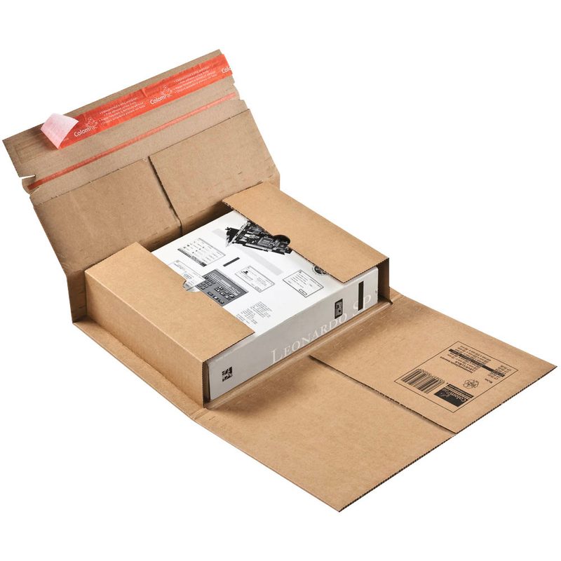 20 ColomPac® Buchverpackungen 35,5 x 25,0 x 10,5 cm