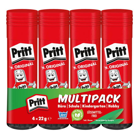 4 Pritt ORIGINAL Klebestifte 22,0 g