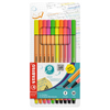 thumb-STABILO point 88 und pen 68 Malset farbsortiert, 10 St.