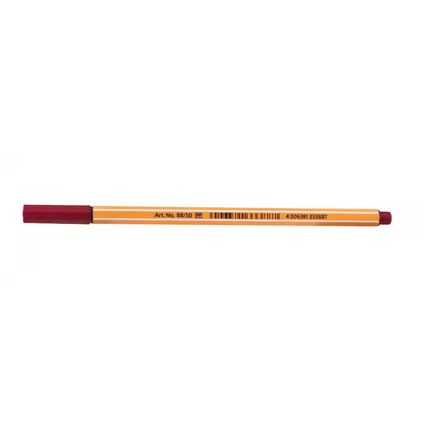 STABILO point 88 Fineliner rot 0,4 mm, 1 St.