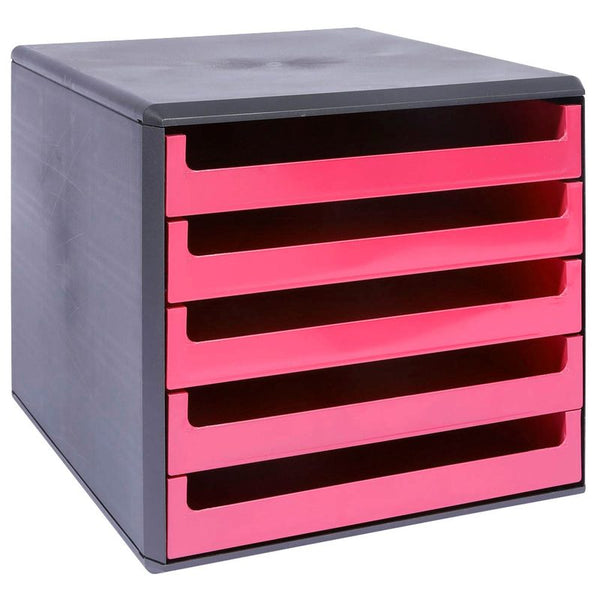M&M Schubladenbox  30057660, DIN A4 mit 5 Schubladen