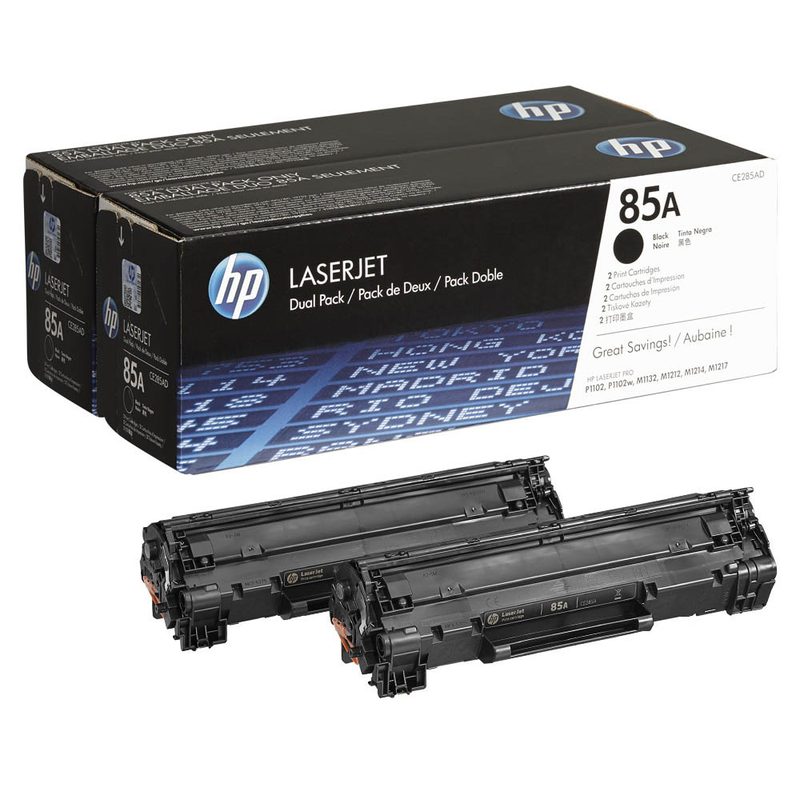 HP 85A (CE285AD) schwarz Tonerkartuschen, 2er-Set