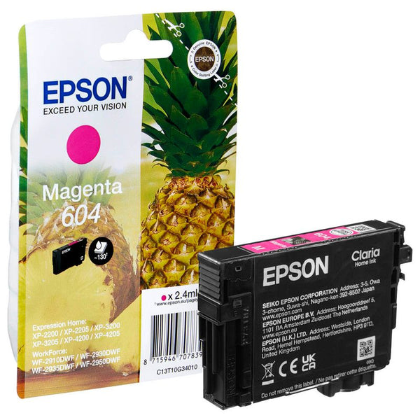 EPSON 604/T10G34  magenta Druckerpatrone