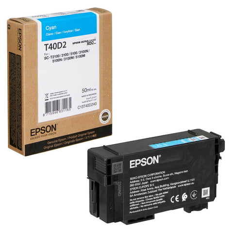 EPSON T40D240 C  cyan Druckerpatrone