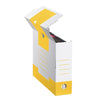 thumb-10 Cartonia Archivboxen weiß/gelb 8,3 x 34,0 x 25,2 cm