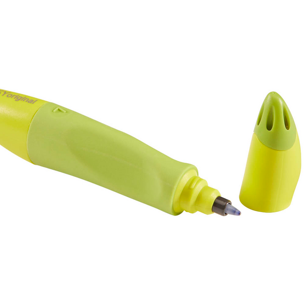STABILO EASYoriginal Tintenroller Linkshänder limette/grün 0,5 mm, Schreibfarbe: blau, 1 St.