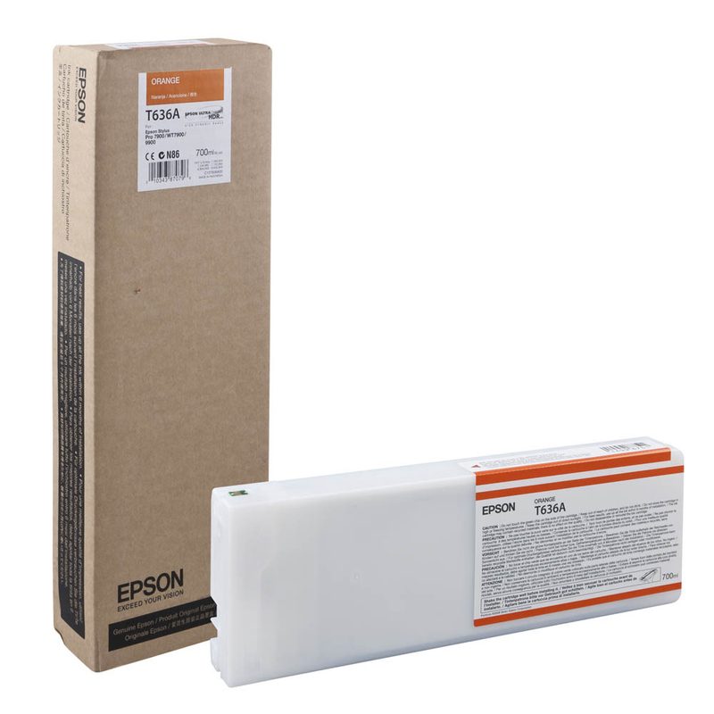 EPSON T636A  orange Druckerpatrone