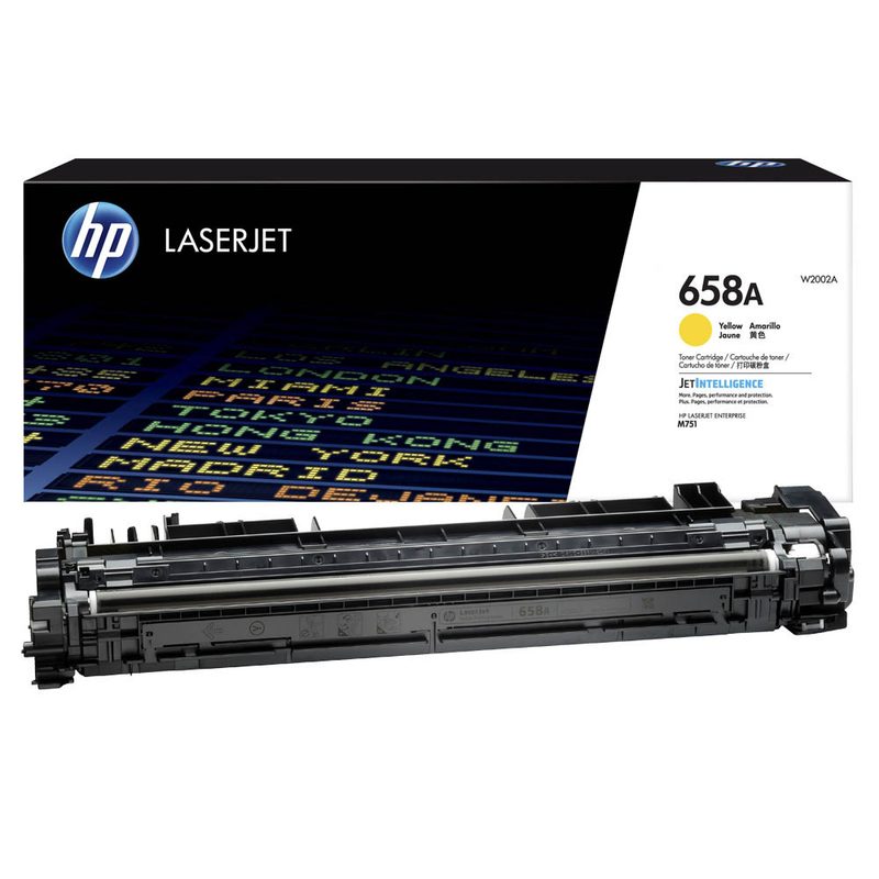 HP 658A (W2002A) gelb Tonerkartusche