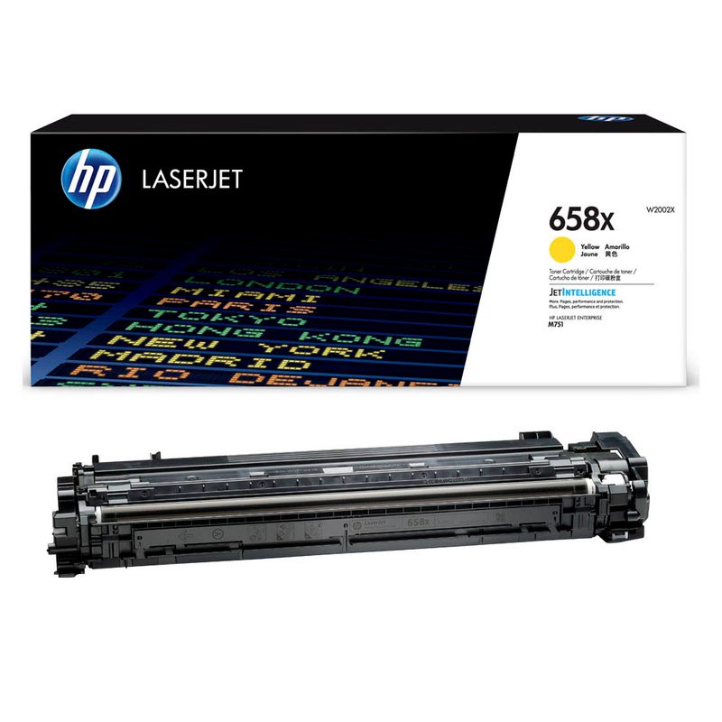 HP 658X (W2002X) gelb Tonerkartusche