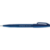 thumb-Pentel SES15C-CAX Brush-Pen blau, 1 St.
