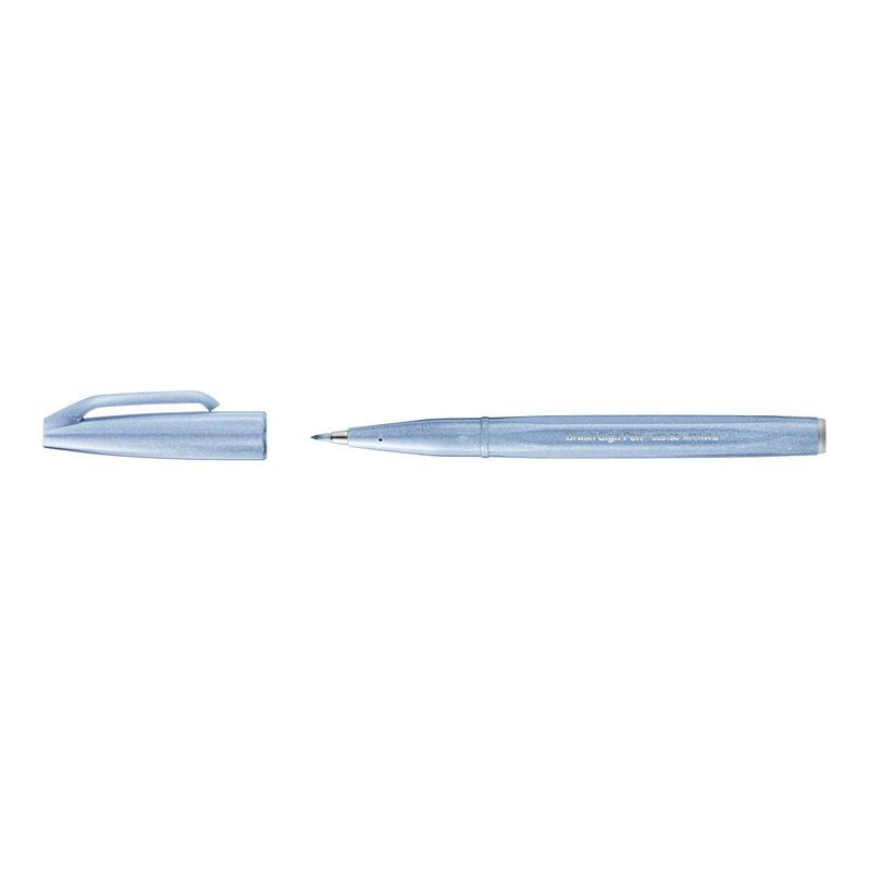 Pentel SES15C-S3X Brush-Pen blau, 1 St.