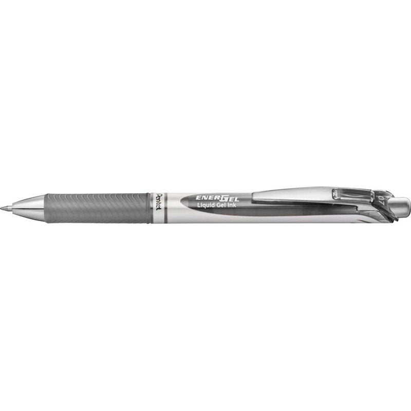 Pentel EnerGel BL77 Gelschreiber 0,35 mm, Schreibfarbe: grau, 1 St.