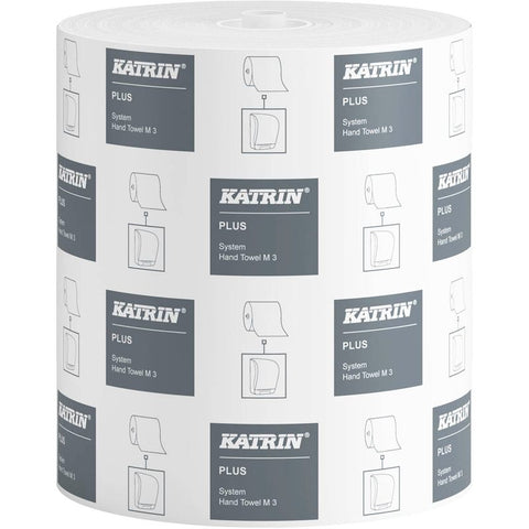 6 KATRIN Handtuchrollen Plus System M3 3-lagig weiß
