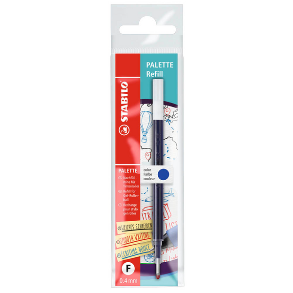 STABILO PALETTE Refill F Gelschreibermine blau 0,4 mm 1 St.