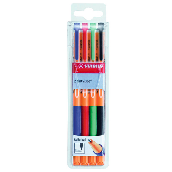 STABILO pointVisco Gelschreiber orange 0,5 mm, Schreibfarbe