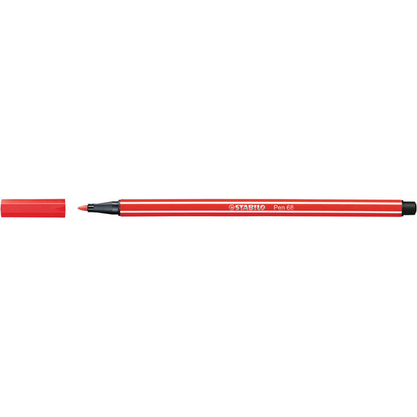 STABILO Pen 68 Filzstift rot, 1 St.