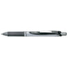 thumb-Pentel EnerGel BL77 Gelschreiber schwarz/silber 0,35 mm, Schreibfarbe: schwarz, 1 St.