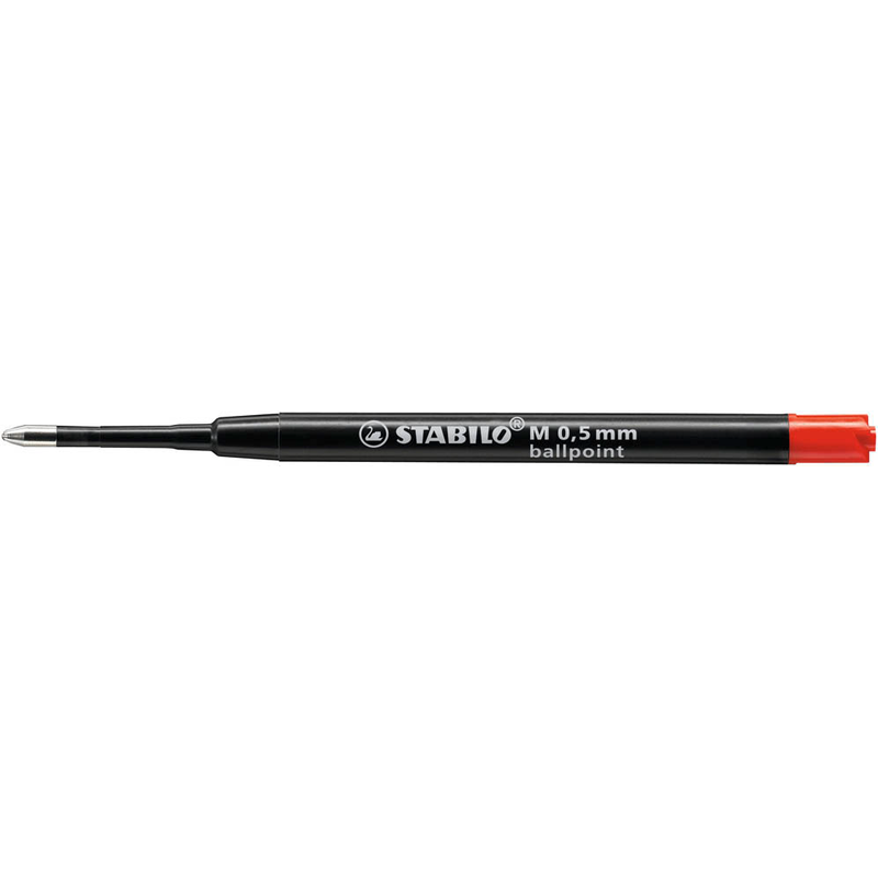 STABILO Ballpoint Refill Kugelschreibermine M rot, 1 St.
