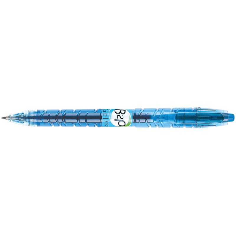 PILOT B2P „Bottle 2 Pen“ GEL Gelschreiber transparent/blau 0,7 mm, Schreibfarbe: blau, 1 St.