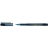 thumb-FABER-CASTELL Broadpen Document 1554 Fineliner schwarz 0,8 mm, 1 St.