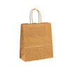 thumb-50 VP Papier-Tragetaschen Toptwist braun 19,0 x 21,0 cm