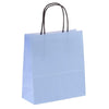 thumb-50 VP Papier-Tragetaschen Toptwist hellblau 19,0 x 21,0 cm