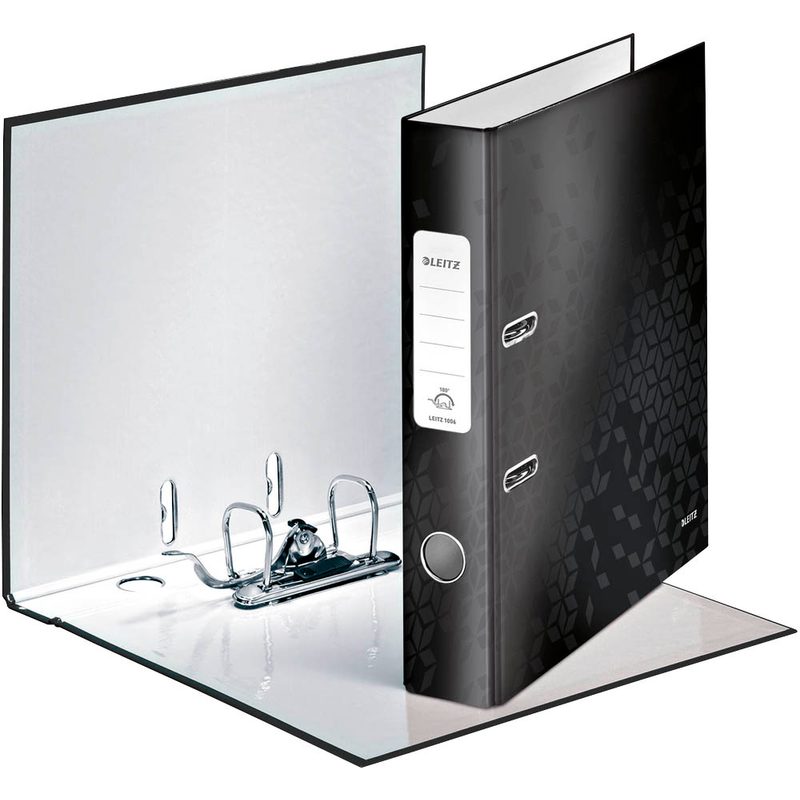 LEITZ Ordner schwarz Karton 5,0 cm DIN A4