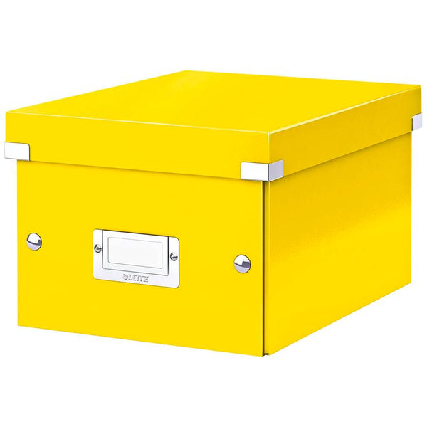 LEITZ Click & Store Aufbewahrungsbox 7,4 l gelb 21,6 x 28,2 x 16,0 cm