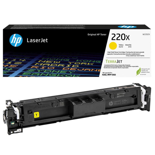 HP 220X (W2202X) gelb Tonerkartusche