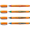 thumb-STABILO worker®+ Tintenroller orange 0,3 mm, Schreibfarbe: farbsortiert, 4 St.