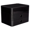thumb-HAN Schubladenbox Smart Box plus ALLISON  schwarz 1100-13, DIN A5 mit 3 Schubladen