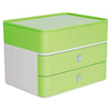 thumb-HAN Schubladenbox Smart Box plus ALLISON  grün 1100-80, DIN A5 mit 3 Schubladen