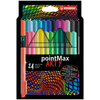 thumb-STABILO pointMax ARTY Filzstifte farbsortiert, 24 St.